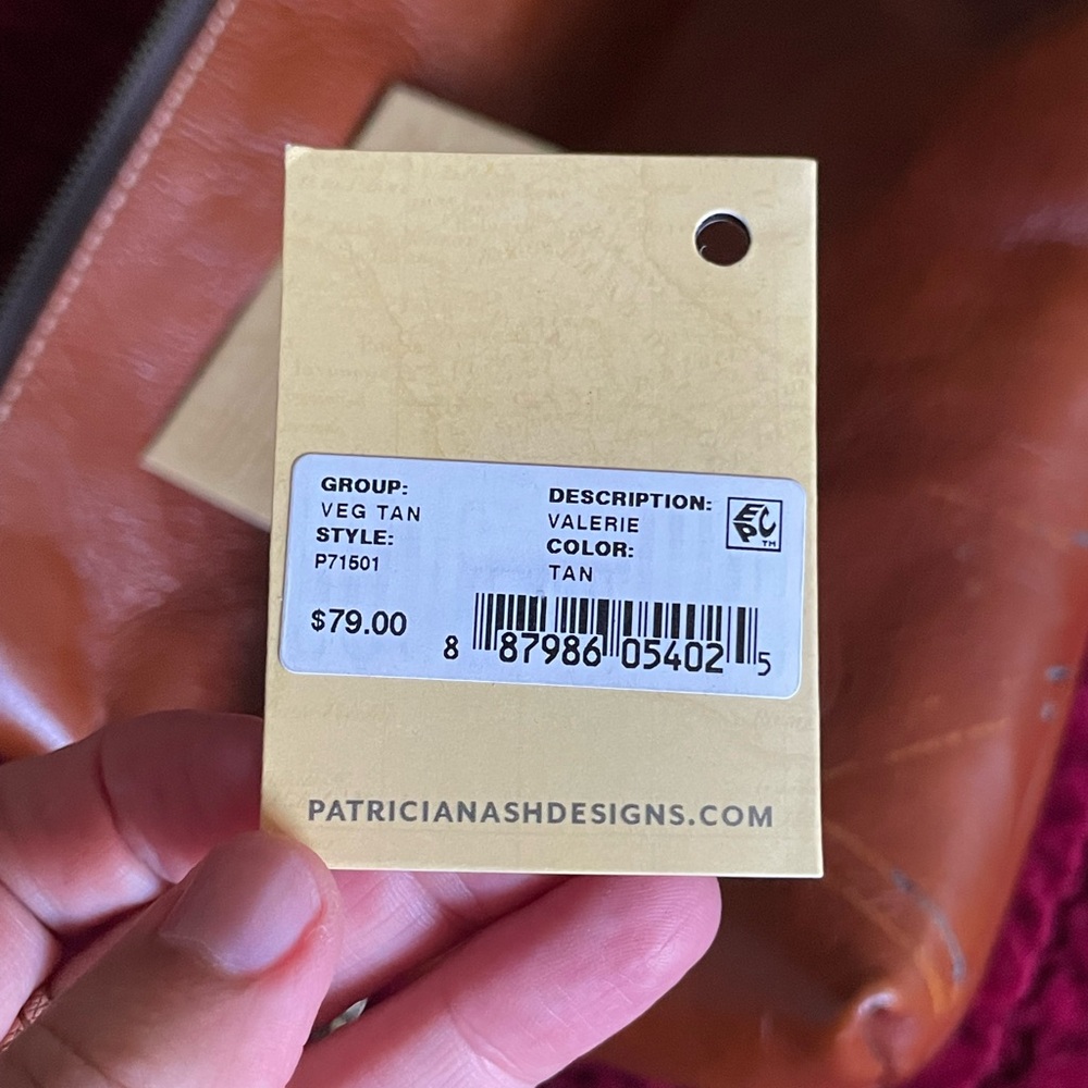 Patricia Nash fold over Wristlet clutch - Picture 8 of 10